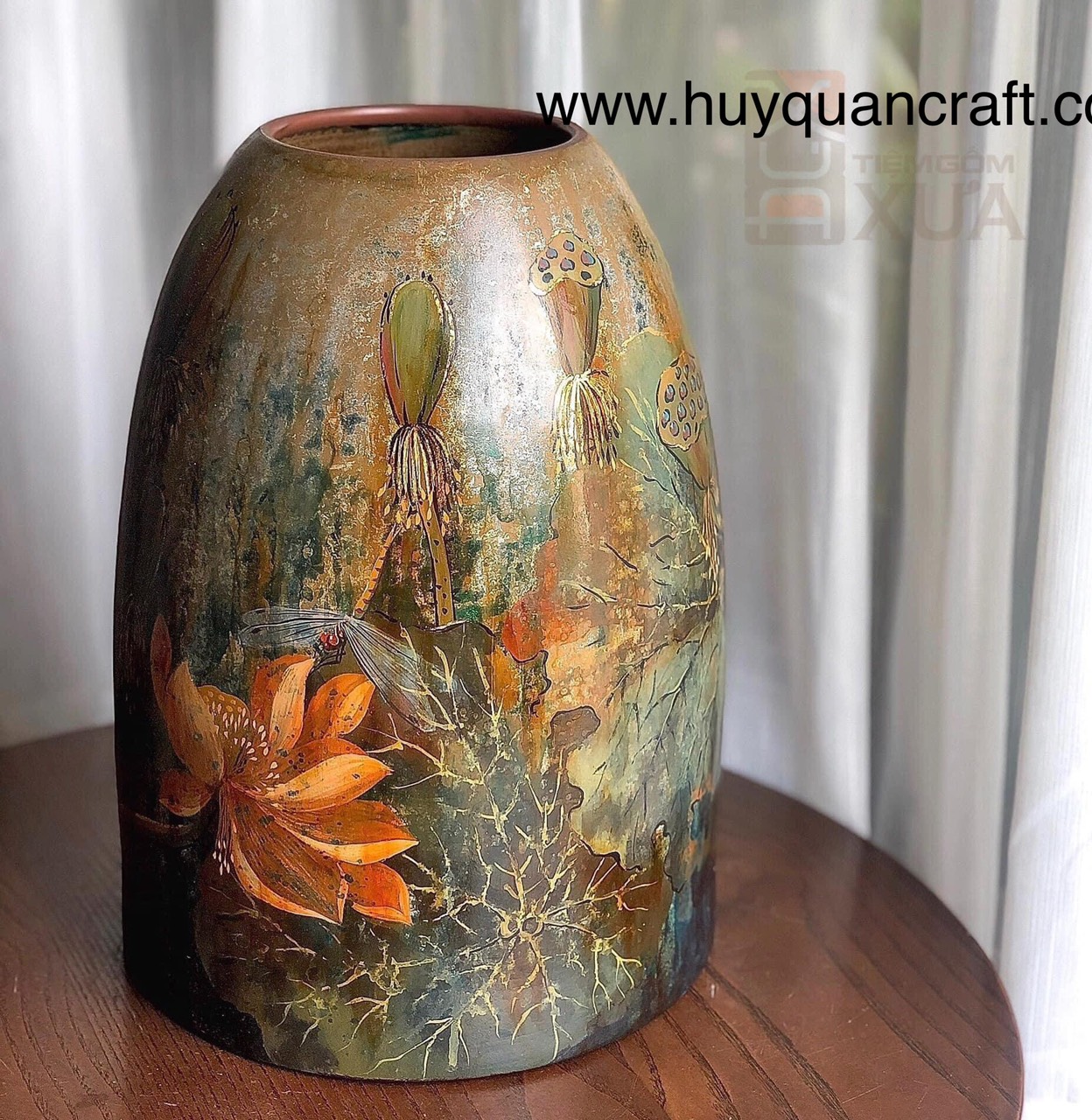 HQ11021-Ceramic flower vase